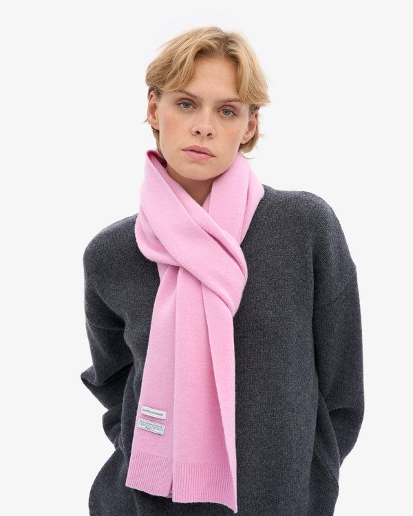 Colorful Standard Merino Wool Scarf Scarlet Red Schal rot